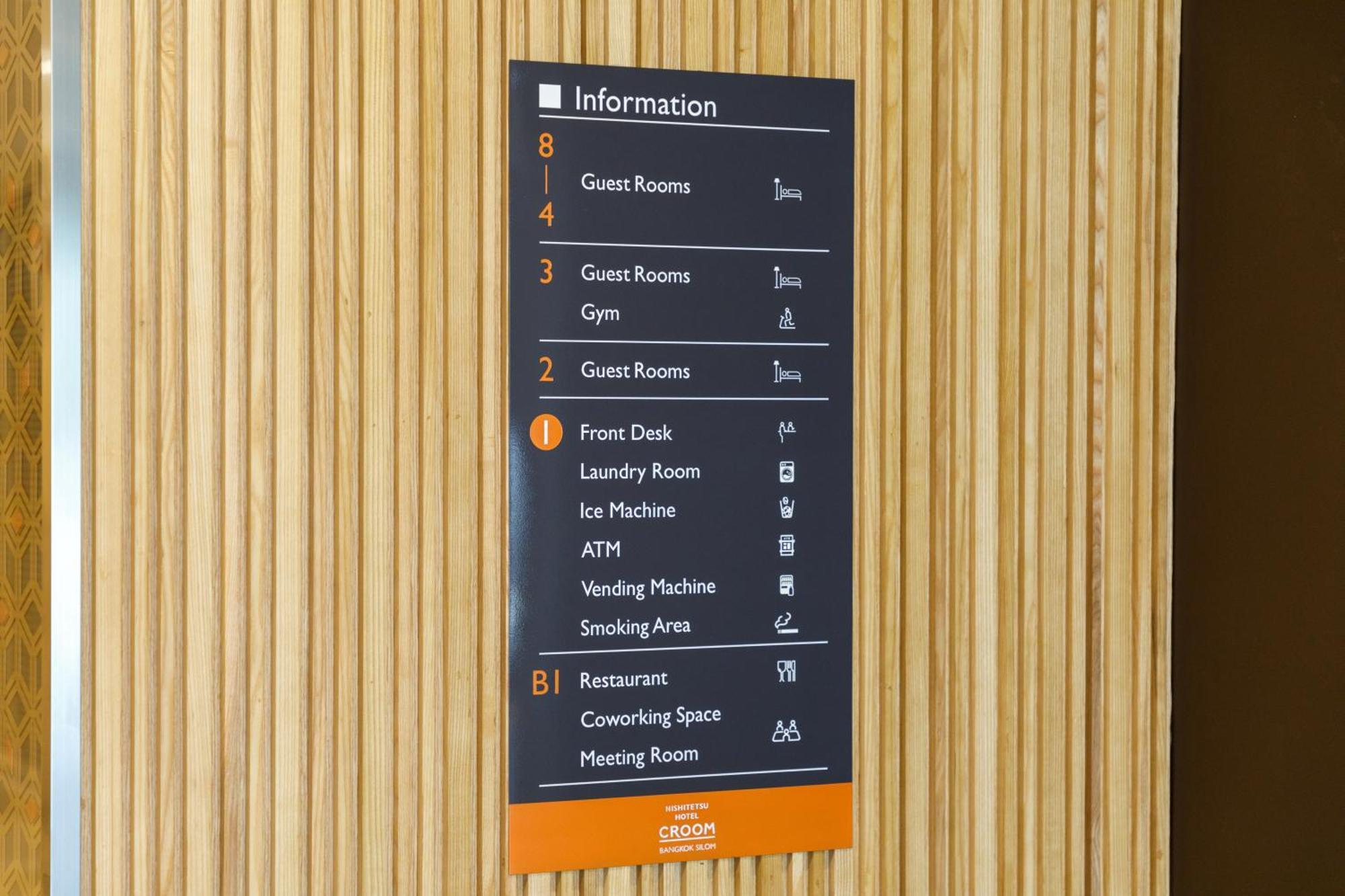 Nishitetsu Hotel Croom Bangkok Silom Zewnętrze zdjęcie